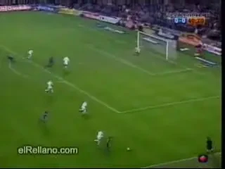 Sutul lui Ronaldinho a aruncat in aer un spectator