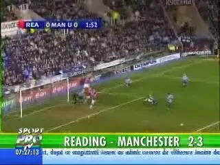 Video - Spectacol la Reading 2-3 Manchester