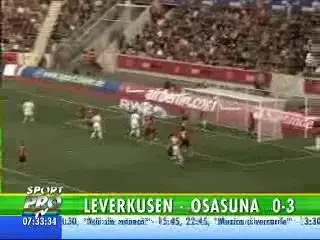 VIDEO - UMILINTA IN GERMANIA: LEVERKUSEN - OSASUNA 0-3