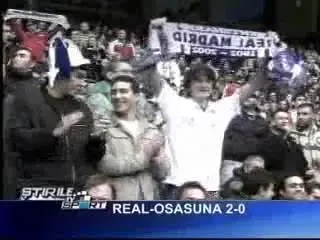 REAL MADRID INTRA IN LUPTA PENTRU TITLU, REAL - OSASUNA 2-0