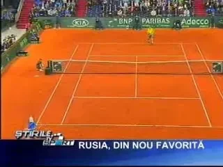 RUSIA MAI APROAPE DE A PASTRA CUPA DAVIS LA MOSCOVA