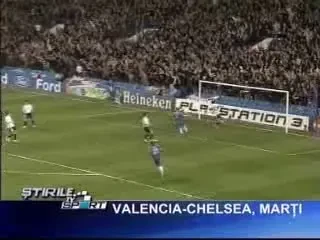 VALENCIA - CHELSEA, MARTI DE LA MIEZUL NOPTII LA TV SPORT