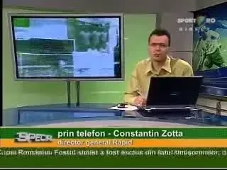 Zotta: Dinamo ar trebui sa numeasca un tusier la meciul cu noi