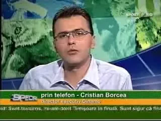 Borcea: "Lui Copos ii e frica sa piarda pe un stadion de 50.000 de locuri"