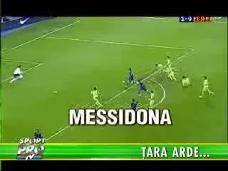 Messi contra Ronaldinho, in Rapid - Dinamo