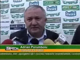 Porumboiu: Vaslui este campioana morala a acestui campionat