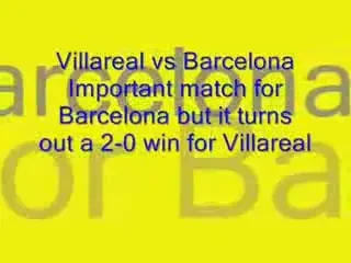 Villareal 2-0 Barcelona a redeschis lupta pentru Primera Division