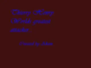 Thierry Henry: Daca Arsene Wenger ramane, raman si eu