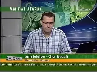 BECALI: "AFARA TOATA LUMEA, INCLUSIV EU!"