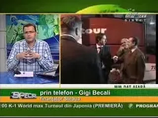 Gigi Becali: "Aia de la Cluj sunt nebuni la cap!"