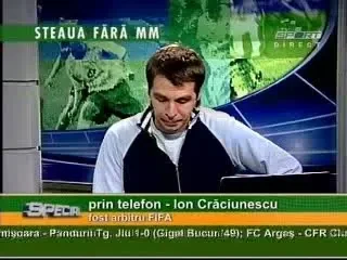 Craciunescu: Arbitrajul romanesc este in moarte clinica