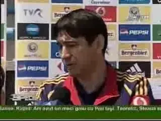 Piturca: "Am vrut sa stam impreuna cu jucatorii"