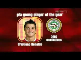 Cristiano Ronaldo - Tanarul anului in Premier League