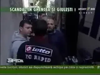 Gigi Corsicanu i-a luat la rost pe jucatorii Rapidului