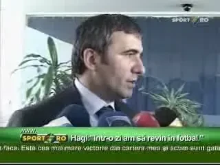 Hagi: Daca vin la Steaua? Raspunsul nu e la mine