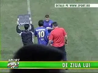 Dica a intrat in teren de ziua lui