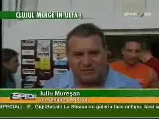 CFR Cluj s-a calificat in Cupa UEFA