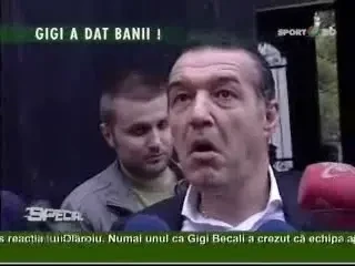 Becali: Il dau pe Thereau plus 1 milion pentru Niculae