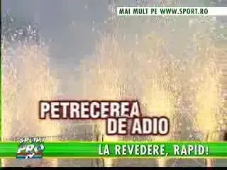 Razvan Lucescu - petrecerea de adio