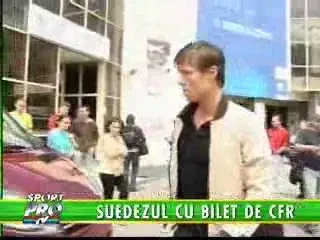 Un suedez la CFR - Sandberg gata sa faca furori in UEFA