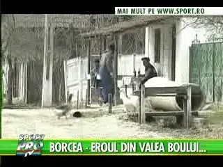 Borcea - erou in Valea Boului