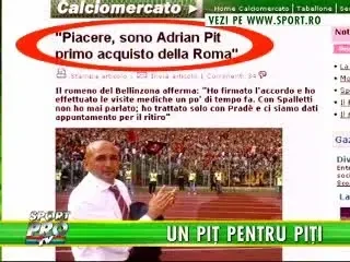 Adrian Pit il schimba pe Chivu la Roma