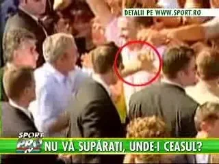 Razvan Lucescu urmarit de caini