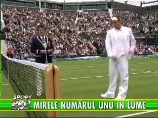Federer face legea la Wimbledon