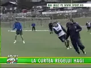 Cobra Ilie l-a muscat pe regele Hagi