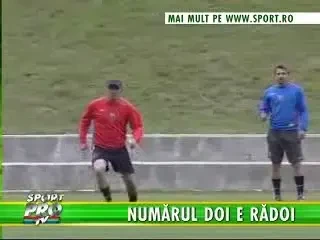 Radoi - secundul lui Hagi in cantonamentul din Austria