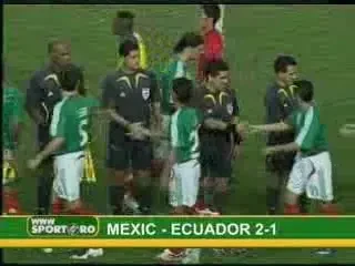 Mexic merge in sferturi la Copa America: Mexic 2-1 Ecuador