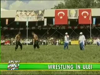 Un nou sport in Turcia: wrestling in ulei de masiline!