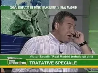 Victor Becali: "Inter a oferit pentru Chivu, mai mult decat Real Madrid"
