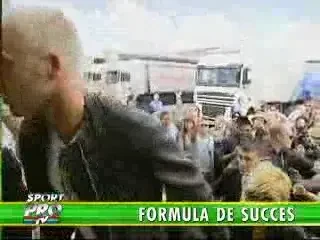 David si Victoria Beckham au bulversat pregatirile de la Silverstone