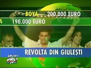 Revolta in Giulesti: Boya si Cesinha au cel mai mare salariu!