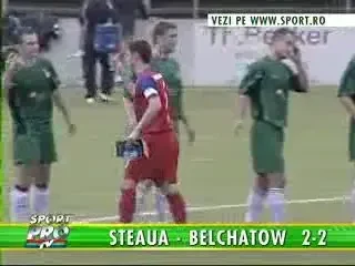 STEAUA 2-2 BELCHATOW / REZULTAT FINAL