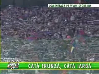 Steaua - campioana la suporteri