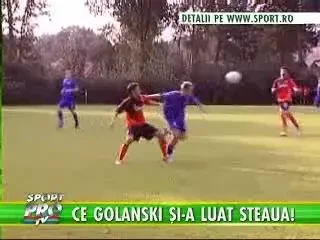 Golanski i-a impresionat pe stelisti