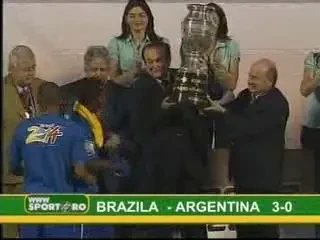 BRAZILIA CASTIGA A 8-A COPA AMERICA: BRAZILIA 3-0 ARGENTINA
