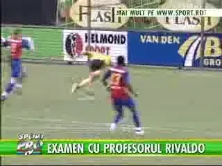 Hagi: "Bicfalvi nu l-a lasat pe Rivaldo sa miste"