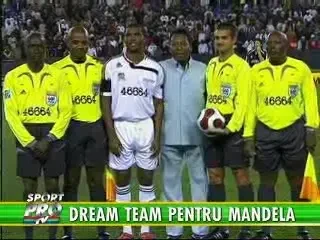 Dream team-ul african - la un super meci de ziua lui Nelson Mandela!