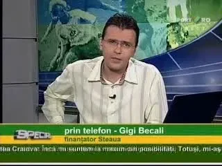 Gigi Becali: Zaharia este varianta de rezerva. Astept sa vad cum se rezolva cu ceilalti