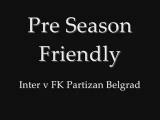 Inter Milano 1-0 Partizan Belgrad