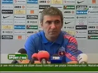 Hagi: Meciul cu Ceahlaul va fi greu! Vom lupta si cu caldura