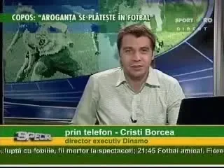 Borcea: Turcu sa stea linistit! Numai Rednic are voie sa ii certe pe jucatori