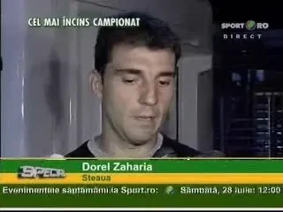 Zaharia: Imi pare rau ca nu am debutat cu gol