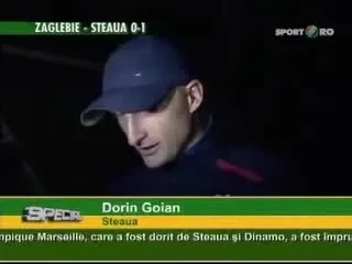 GOIAN: A FOST BARA PE FINAL DE MECI? EU NU IMI MAI ADUC AMINTE