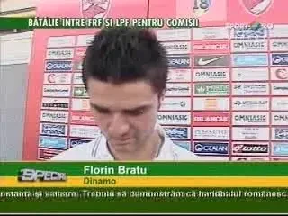 Florin Bratu: Nu vrem pe Dinamo Kiev, vrem o echipa mai usoara
