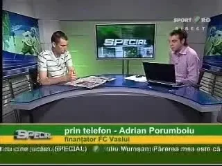 Porumboiu: Comisiile astea le-as imbarca pe un vas al lui Bosanceanu