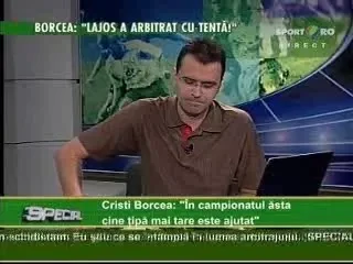 Porumboiu: Lajos are un fel de... legaturi bolnavicioase